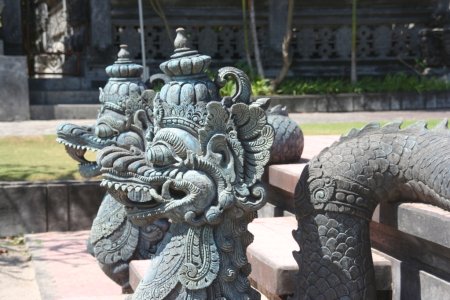 Hindoeistische Balinesen maken veel werk van hun tempel
